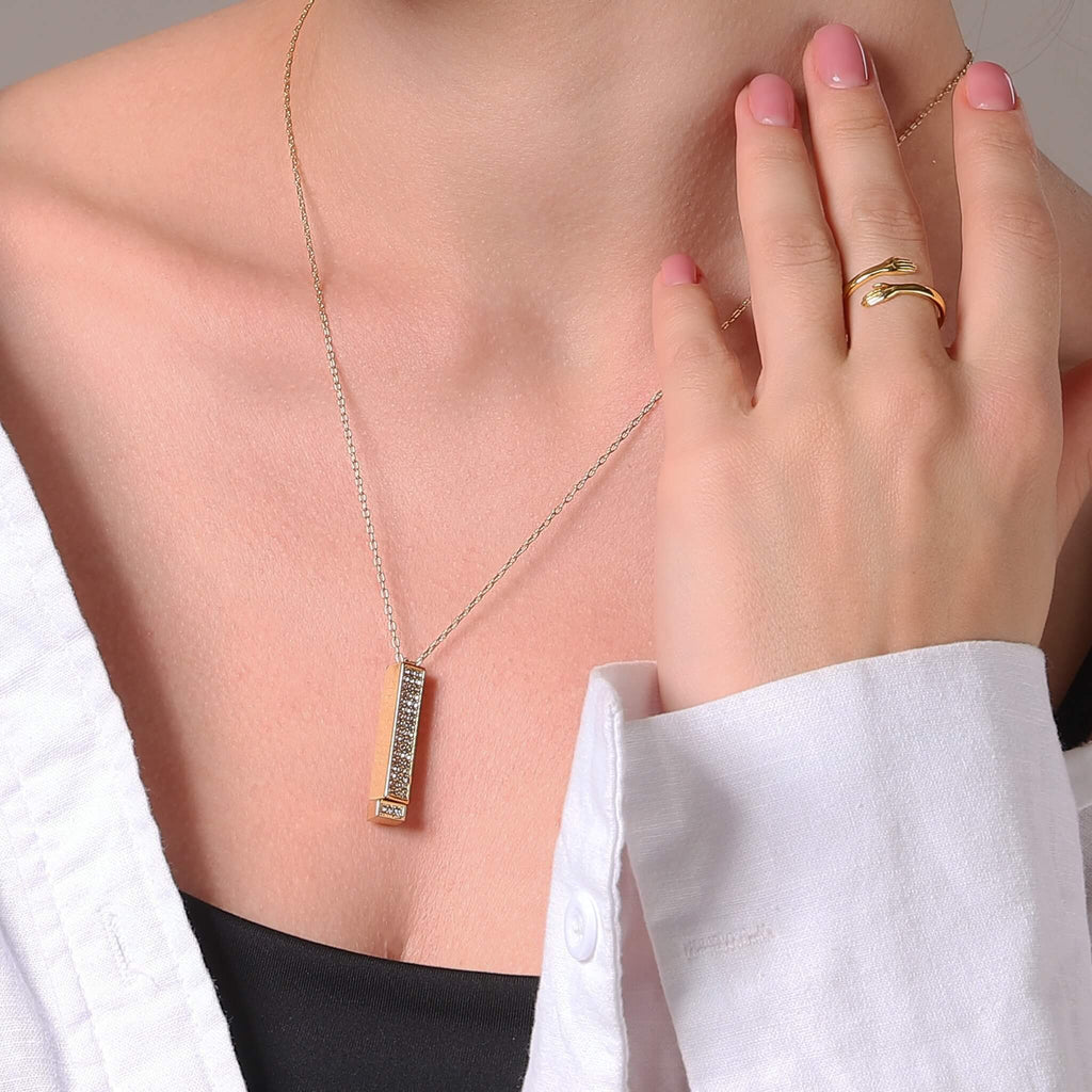 Forever Love | Bar Necklace