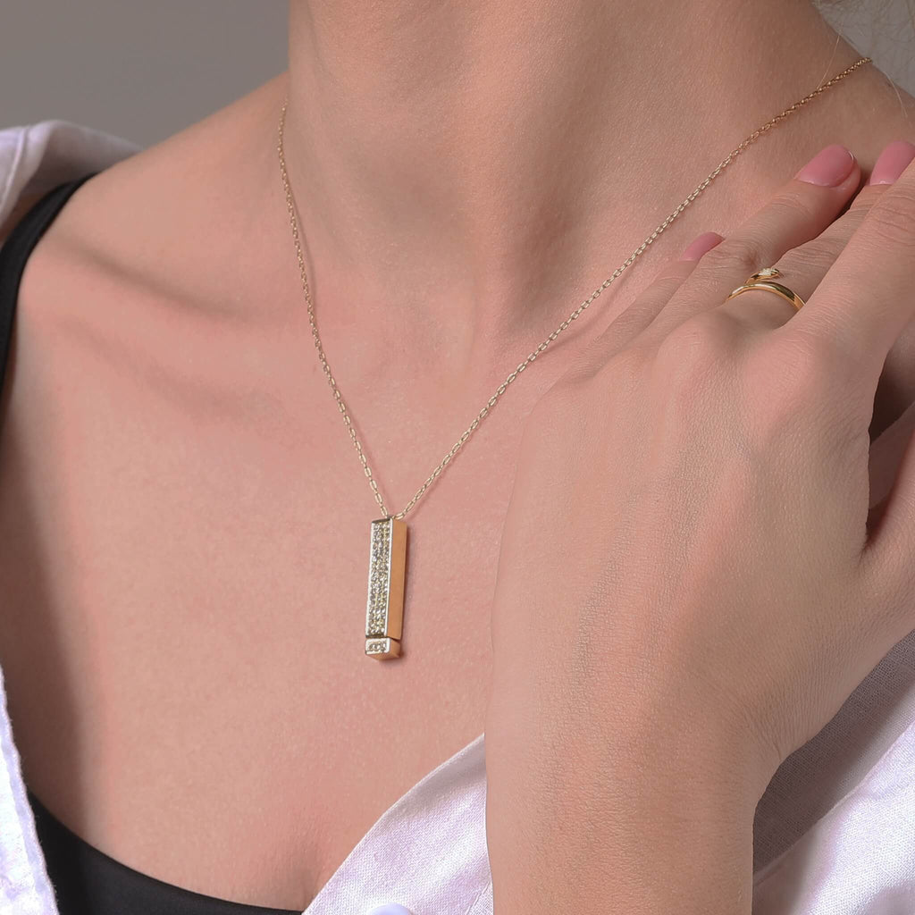 Forever Love | Bar Necklace