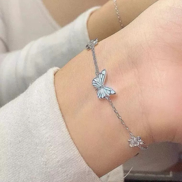 Luminous Dream Blue Butterfly | Bracelet