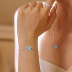 Luminous Dream Blue Butterfly | Bracelet