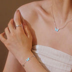 Luminous Dream Blue Butterfly | Bracelet