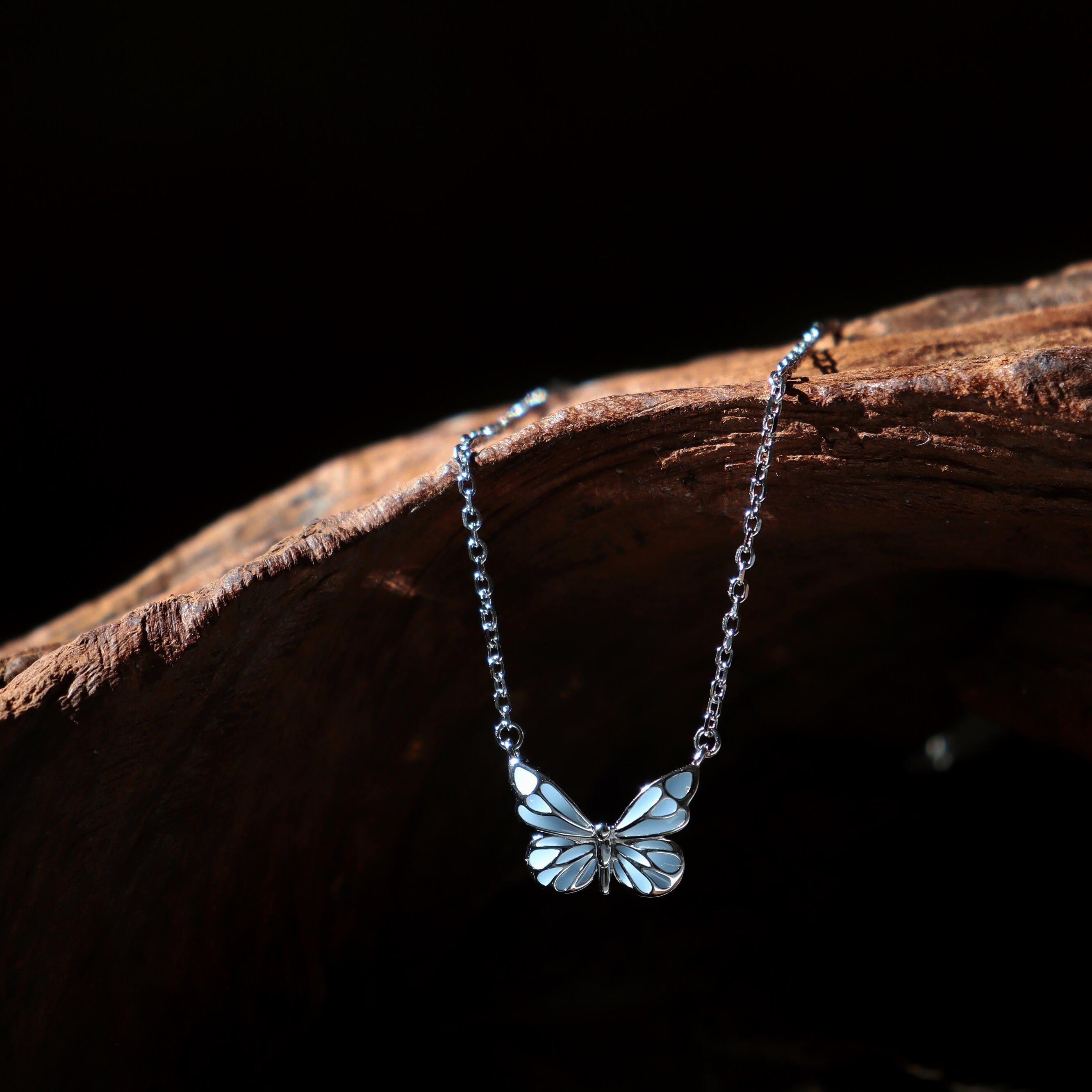 Luminous Dream Blue Butterfly | Bracelet