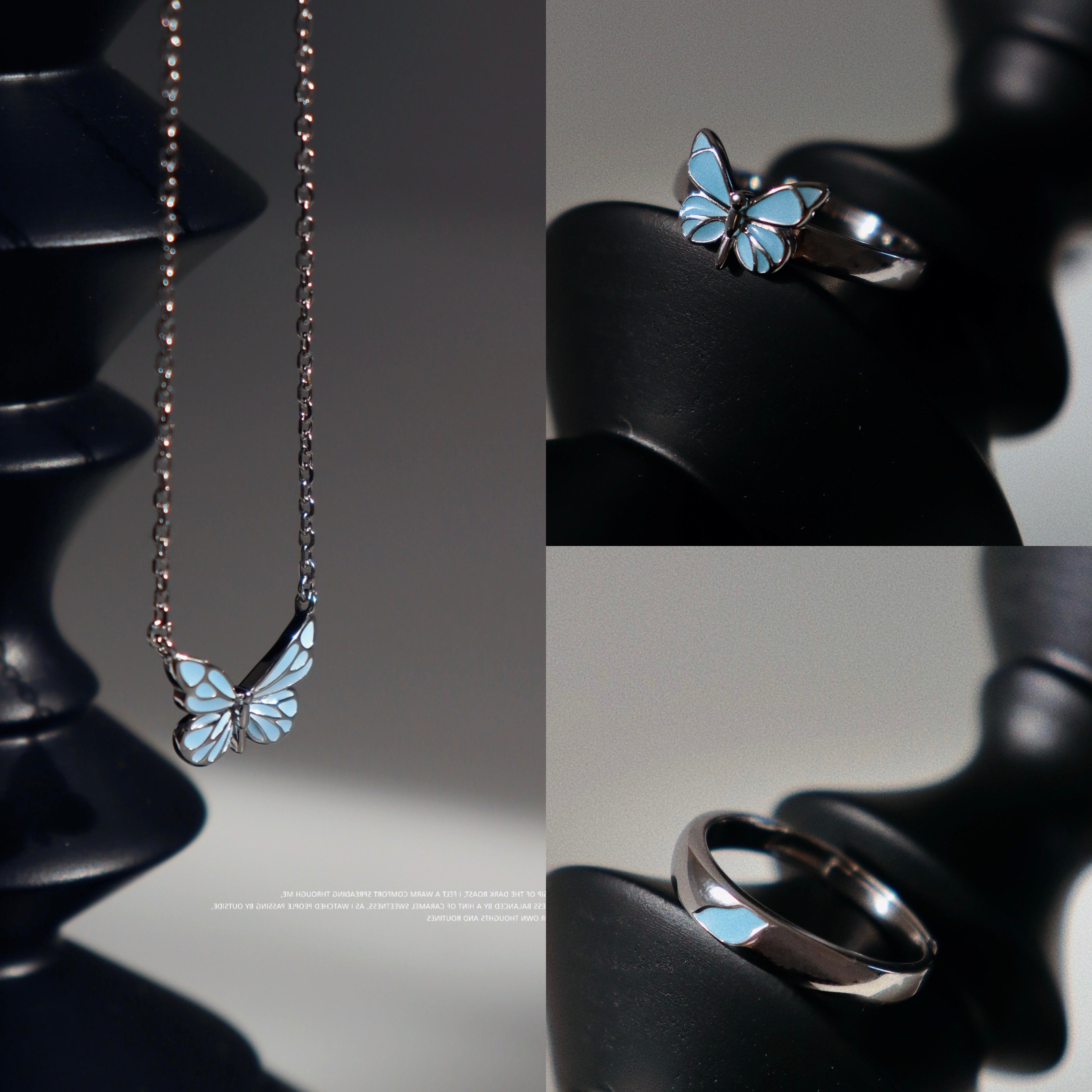 Luminous Dream Blue Butterfly | Bracelet