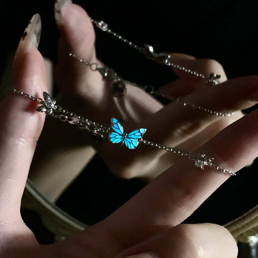 Luminous Dream Blue Butterfly | Bracelet