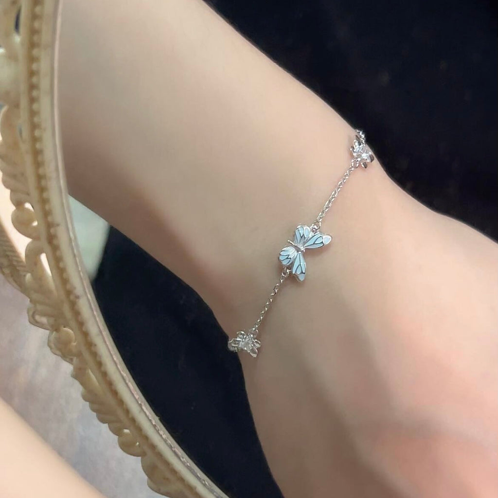 Luminous Dream Blue Butterfly | Bracelet