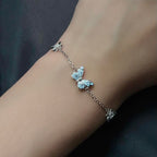 Luminous Dream Blue Butterfly | Bracelet