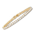 Gold Moissanite | Tennis Bracelet