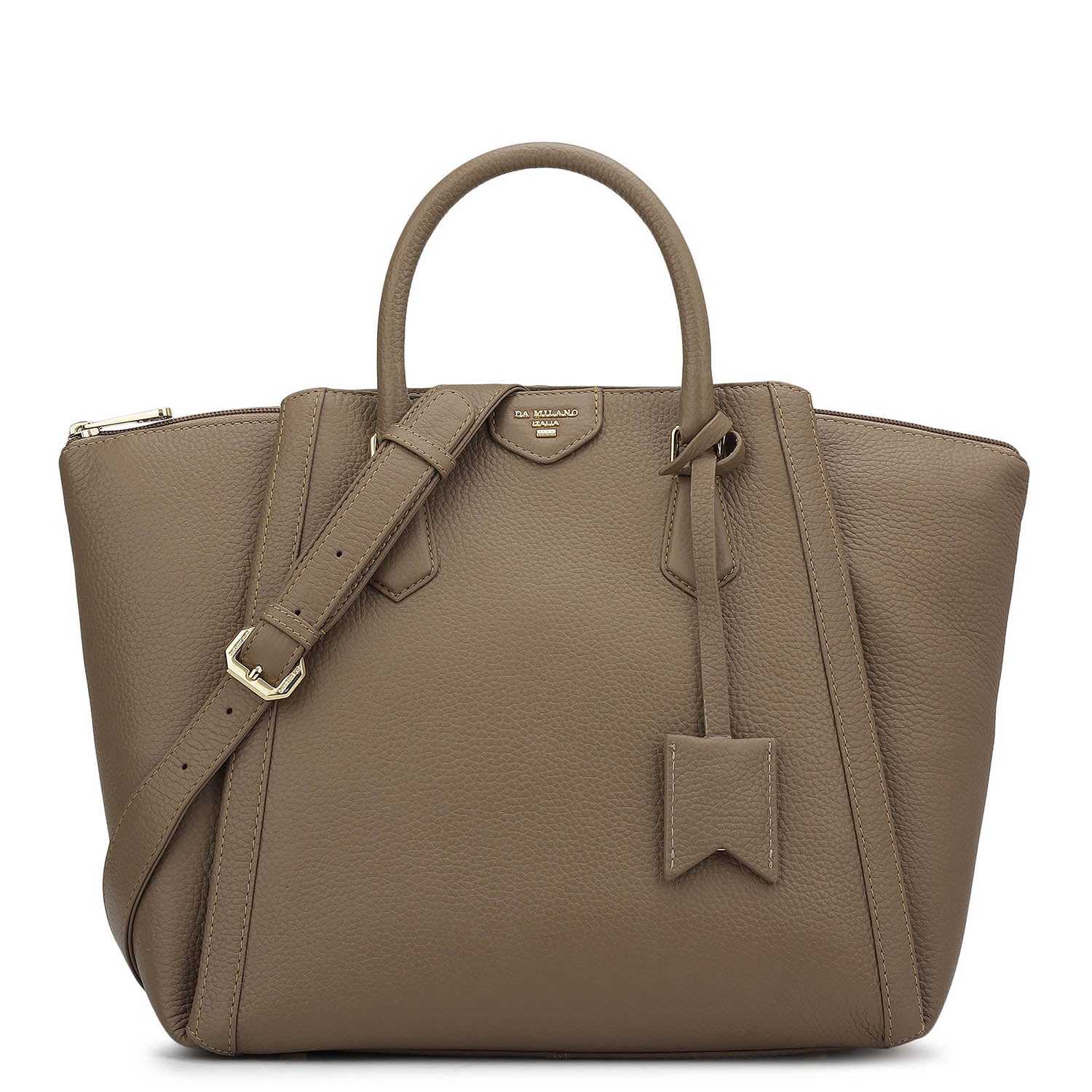 Elegance | Wax Leather Satchel Bag