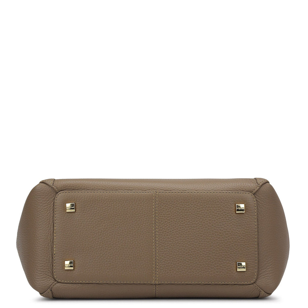 Elegance | Wax Leather Satchel Bag