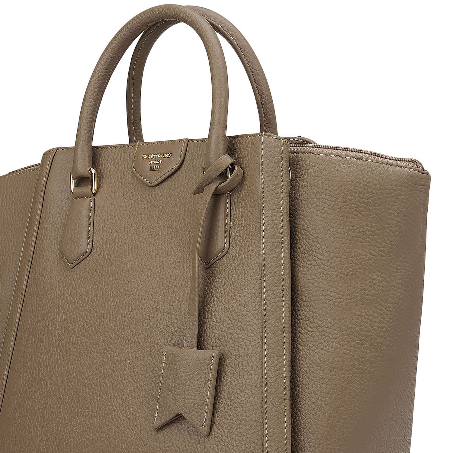 Elegance | Wax Leather Satchel Bag