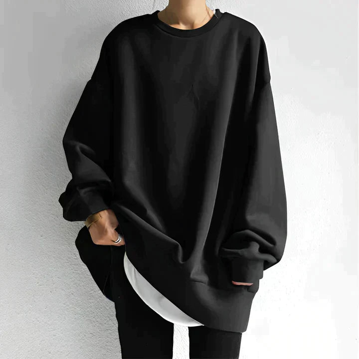 Helena | Women's Oversized Tunic Sweater with Tummy Coverage