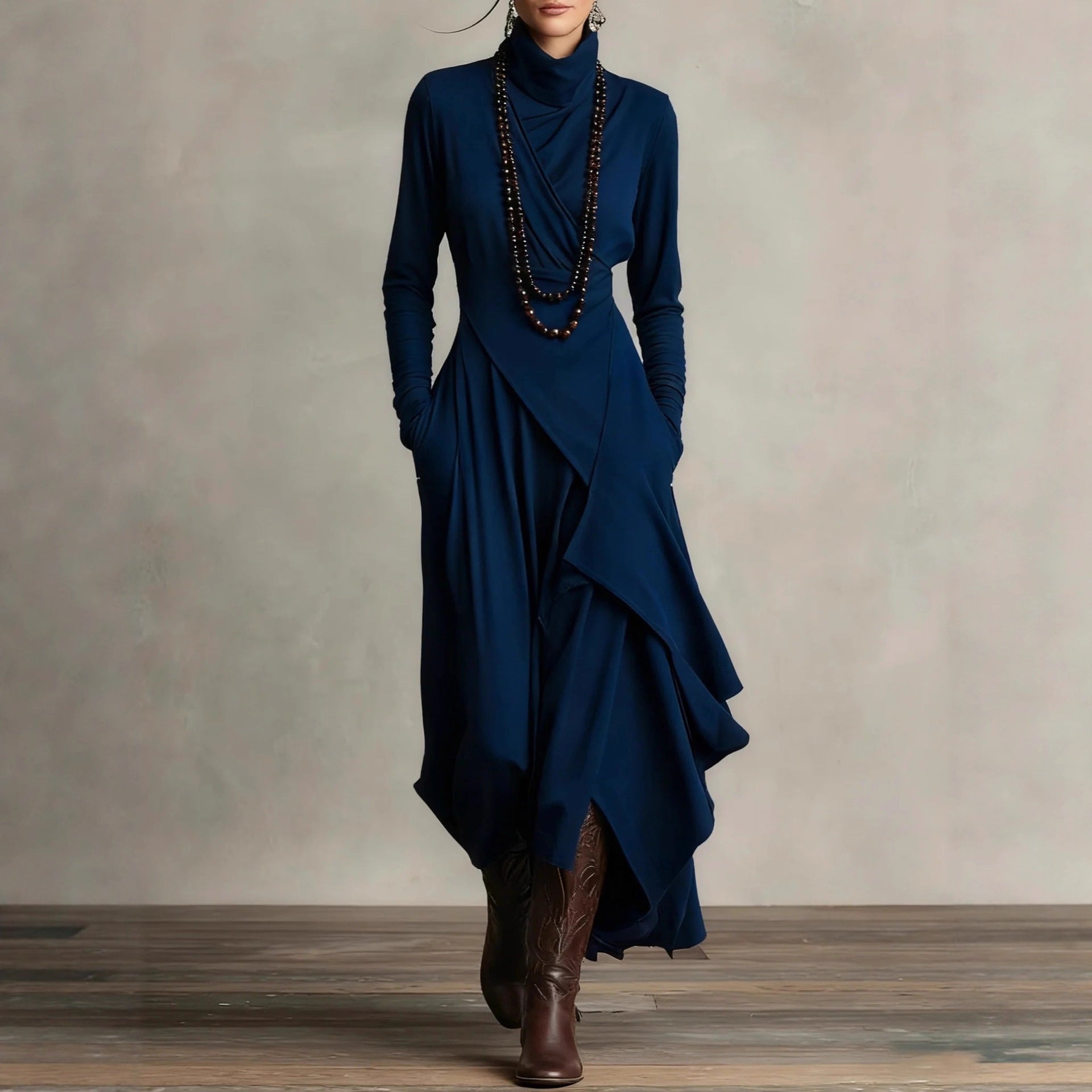 Lunori | Natalia Knit Maxi Dress