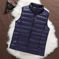 Isa | Padded Gilet - Navy Blue