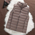 Isa | Padded Gilet - Champagne