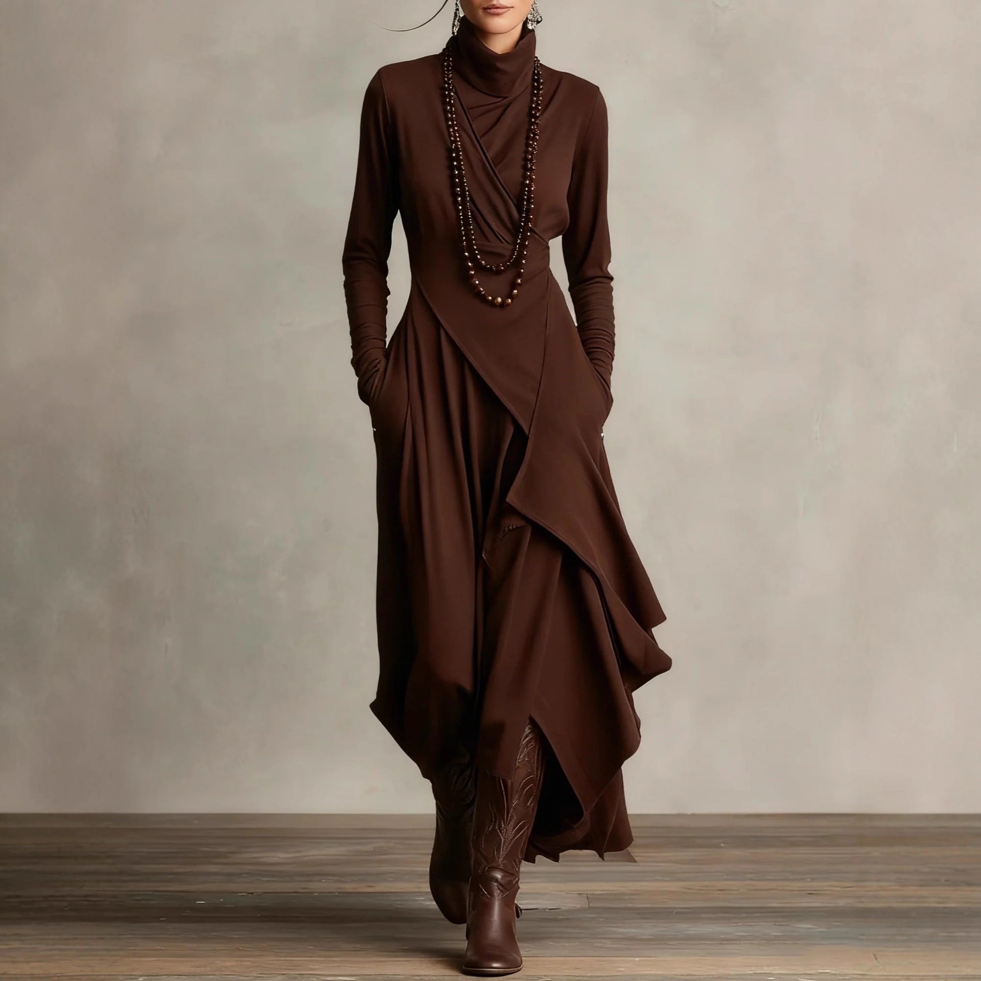 Lunori | Natalia Knit Maxi Dress