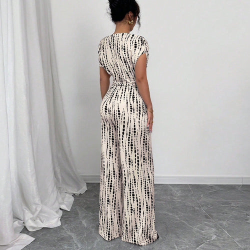 Amarise | Wide-Leg Strap Jumpsuit