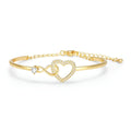 Infinity Glacier | Mother & Daughter Snowflake Bracelet Set