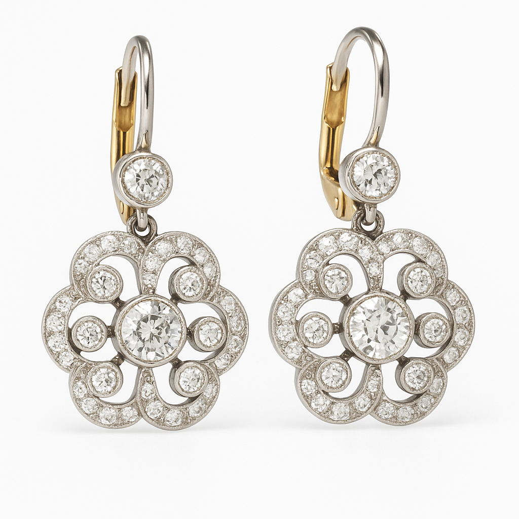 Crystal Mandala Retro | Earrings