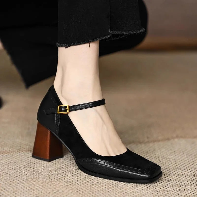 Ellie | Leather Pumps