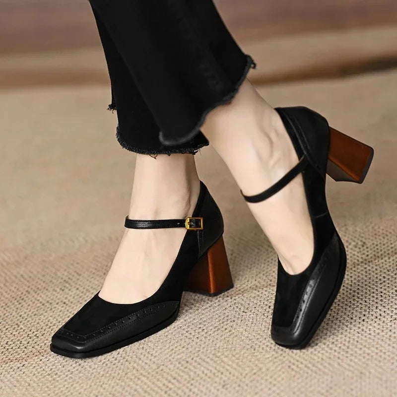 Ellie | Leather Pumps
