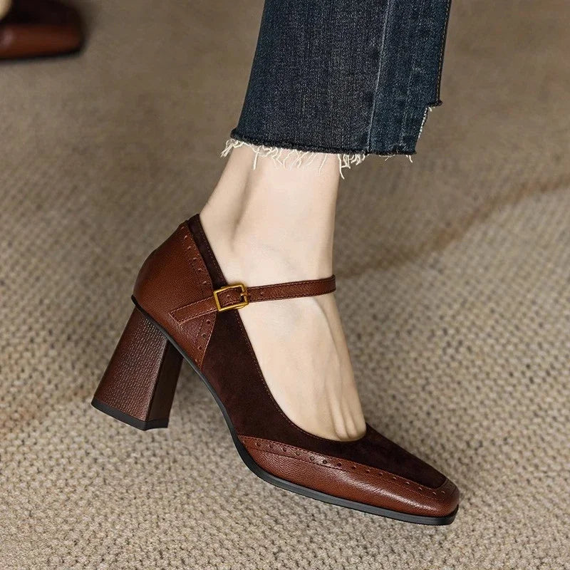 Ellie | Leather Pumps