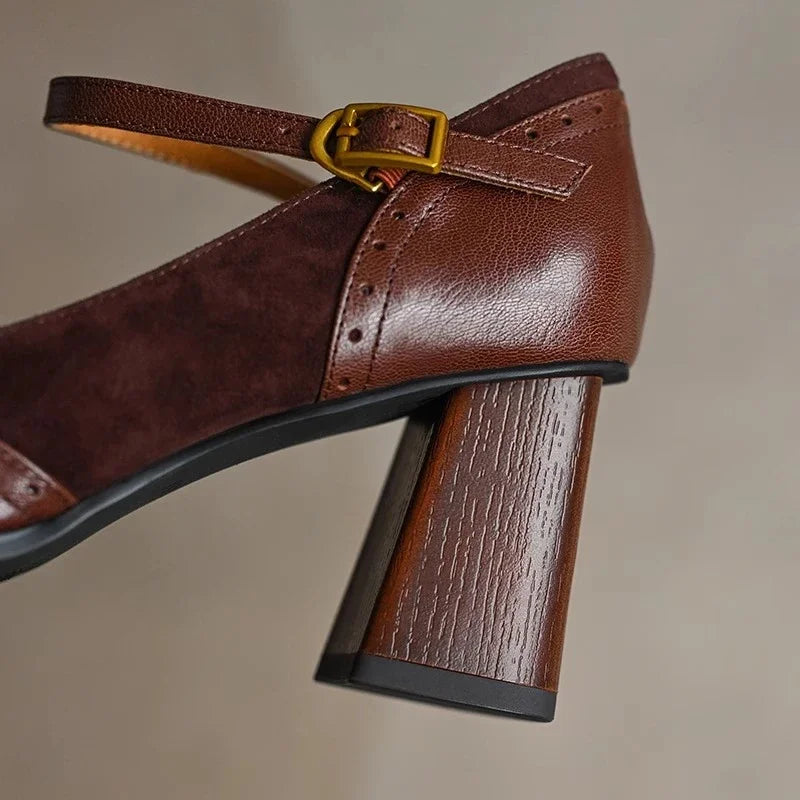 Ellie | Leather Pumps