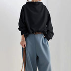 Elspeth | High-Neck Casual Top