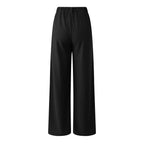 Willa | Waffle Wide-Leg Jogger Pants