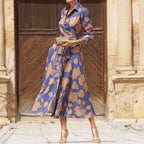 �lise | Elegant Long Dress With Long Sleeves