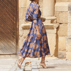 �lise | Elegant Long Dress With Long Sleeves