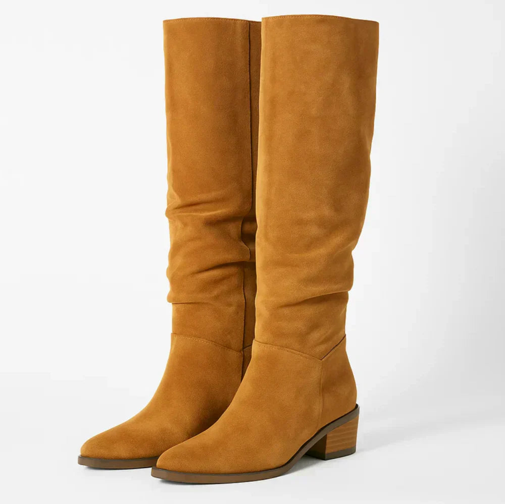 VelvéNa | High Suede Boots