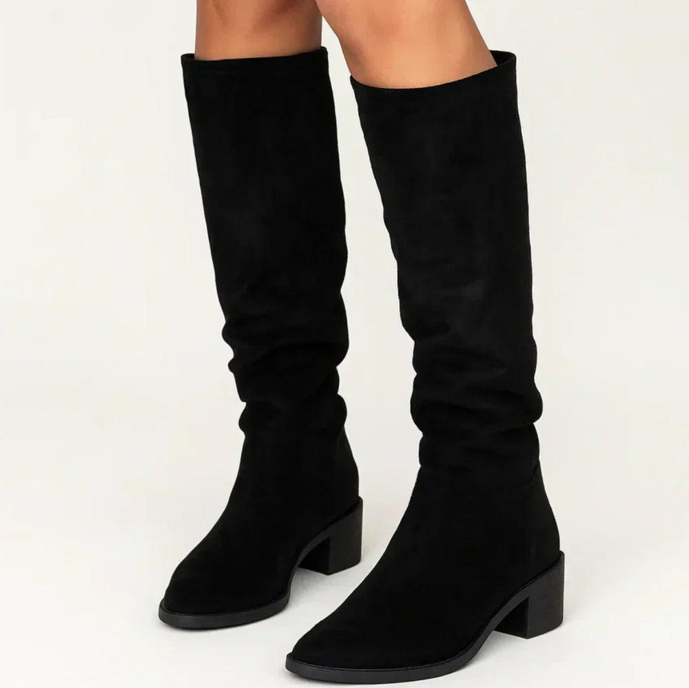 VelvéNa | High Suede Boots