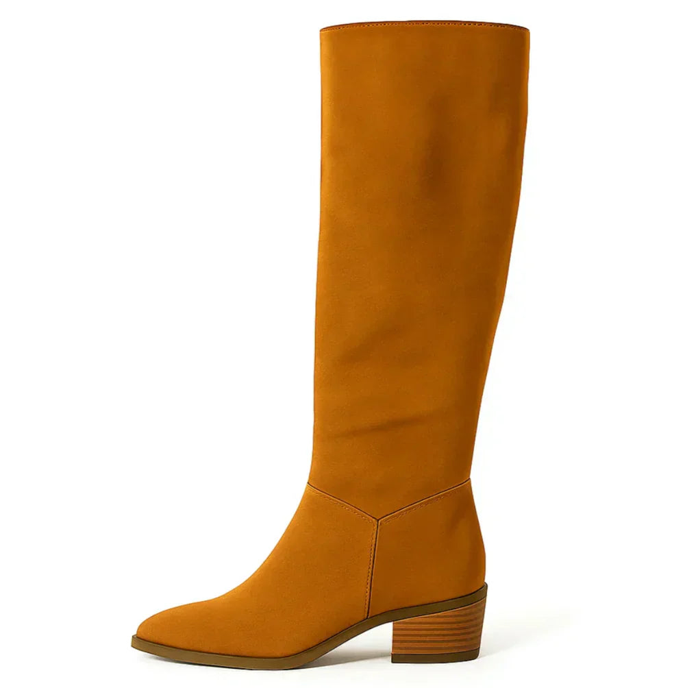 VelvéNa | High Suede Boots