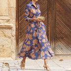 �lise | Elegant Long Dress With Long Sleeves