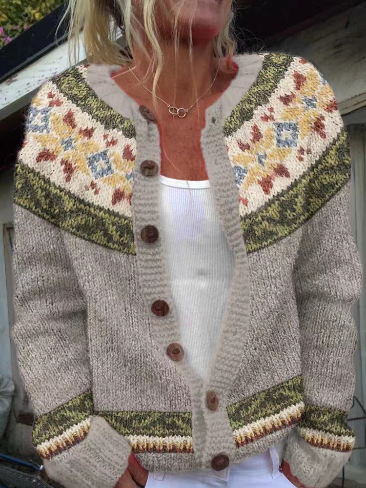 Faye | Vintage Icelandic Cardigan