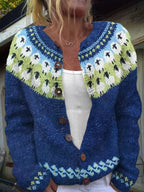 Sophia | Vintage Icelandic Cardigan