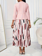 Amelie Lane | Printed Belted Two-Piece Set