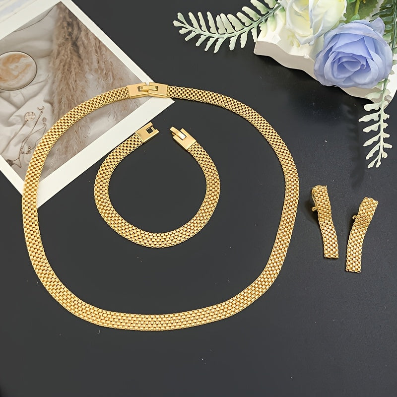 Heart | Necklace, Bracelet & Earrings Set