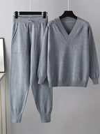 Evaris | Long Sleeve Two-Piece Set