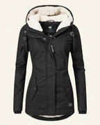 Agnes | Long Waterproof Winter Coat in KIM London product styling