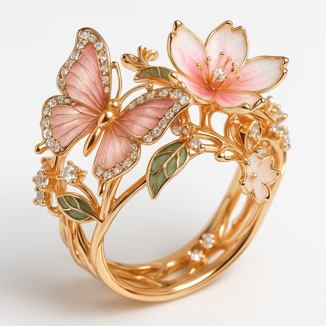 Butterfly Zirconia | Ring