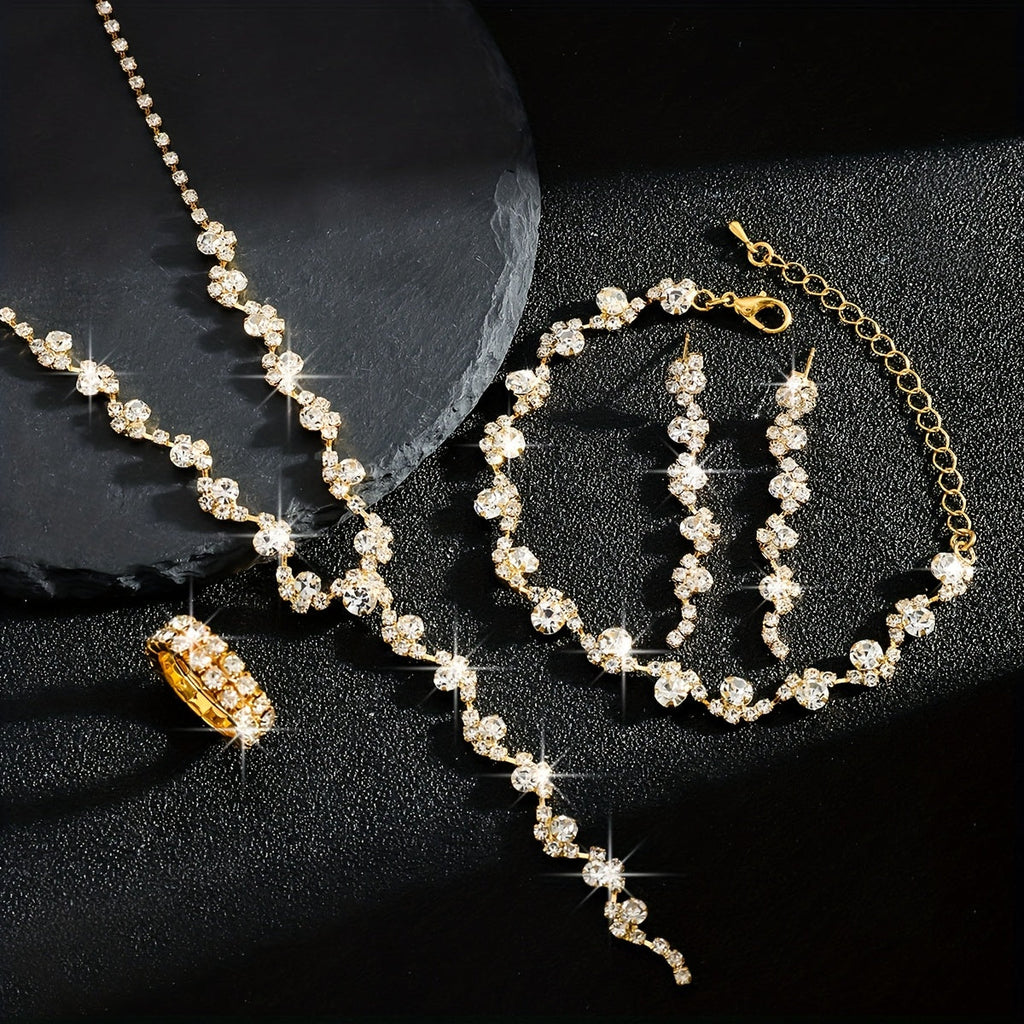 Valerine Sparkle Flower | Jewellery Set