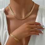 Fishtail | Necklace & Bracelet Set