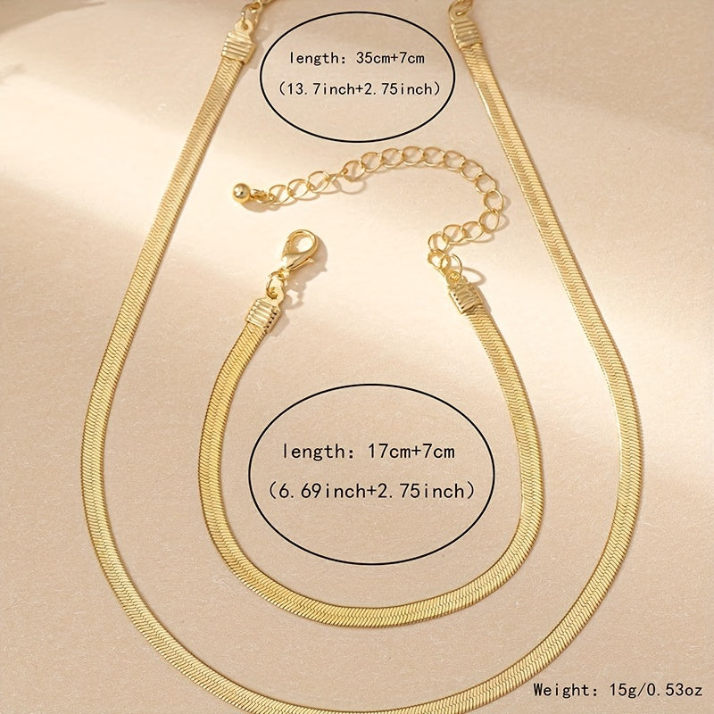 Snake Chain | Necklace Set