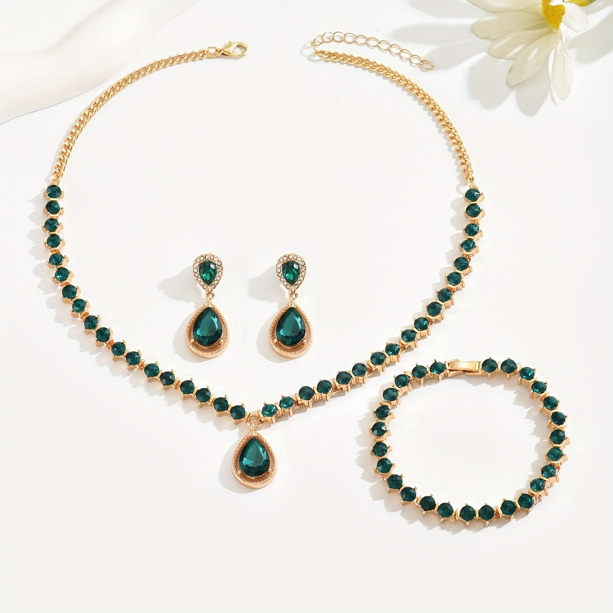 Geometric Crystal | Jewellery Set