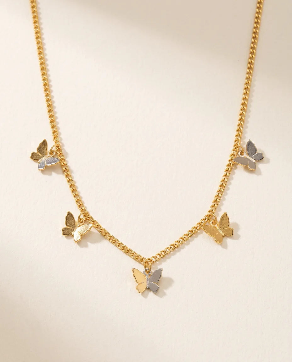 Butterfly | Pendant Necklace in KIM London product styling