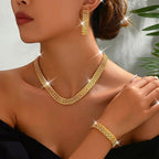 Heart | Necklace, Bracelet & Earrings Set