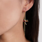 Gold Pendant | Earrings