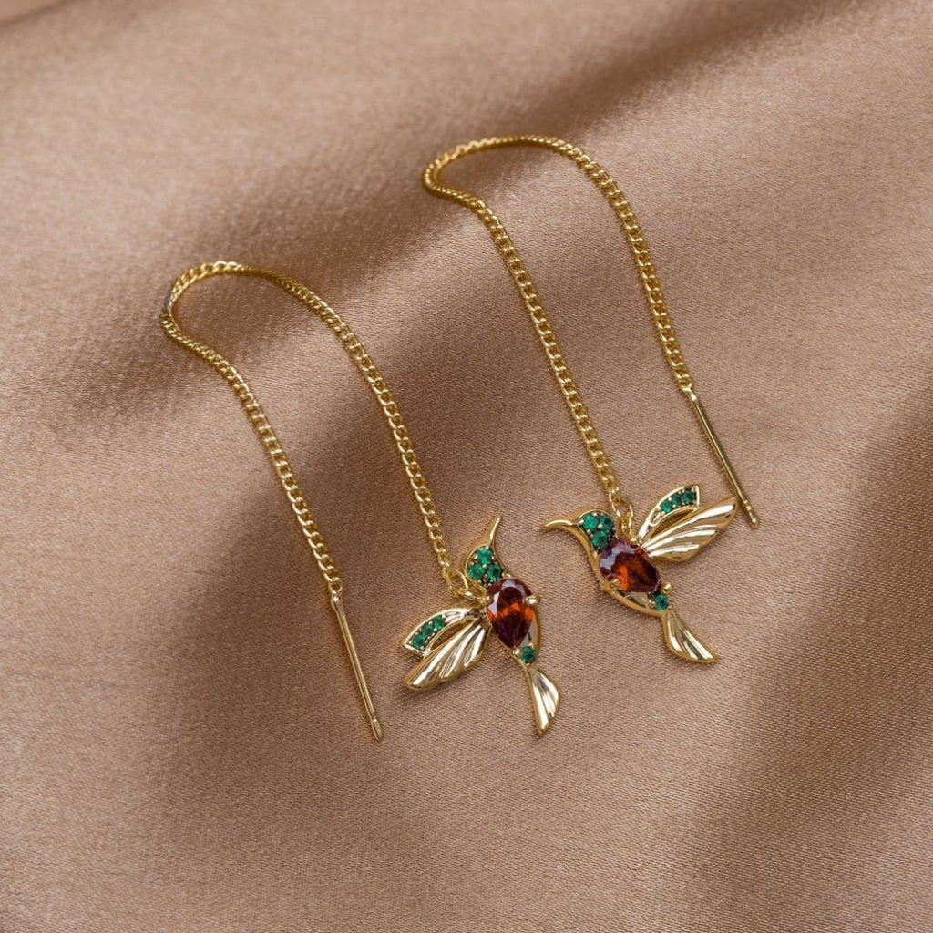 Gold Pendant | Earrings