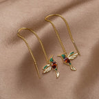 Gold Pendant | Earrings